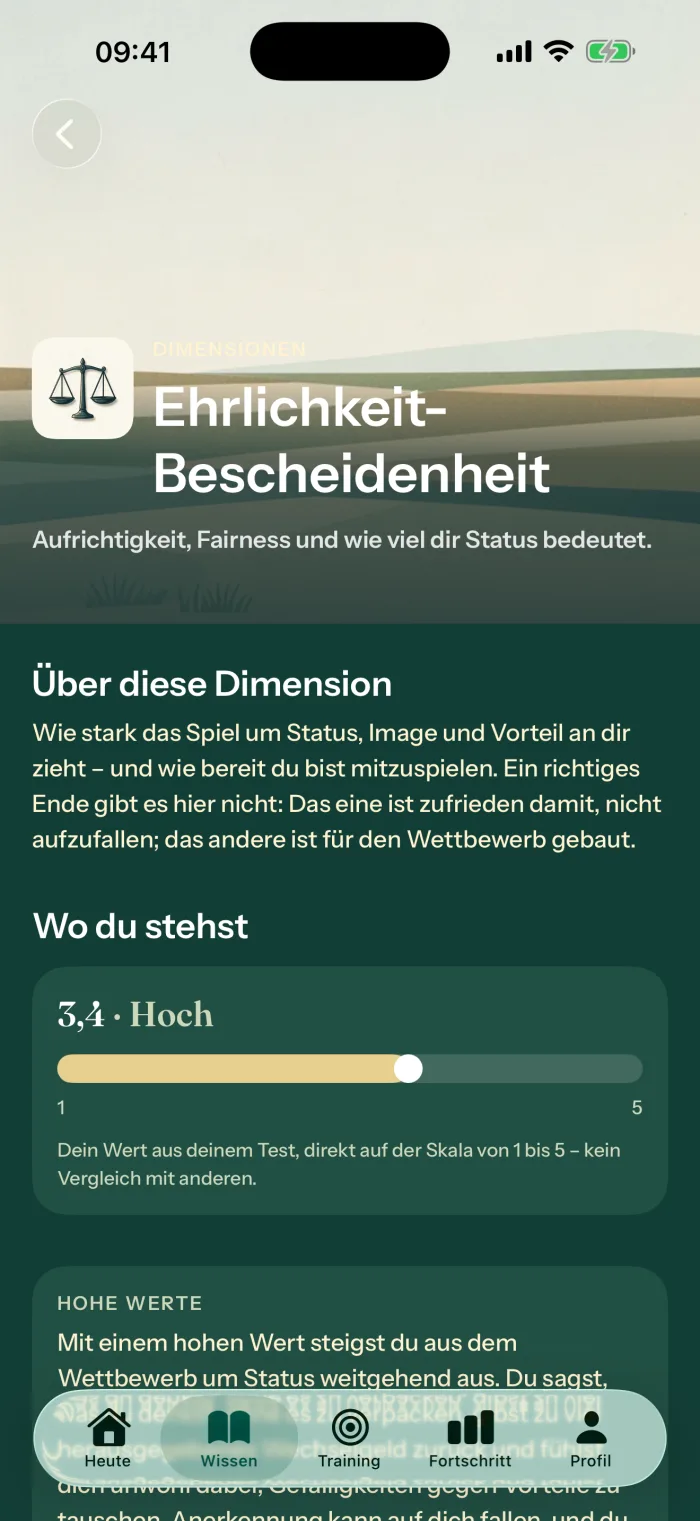 Ethea — Deine Merkmale