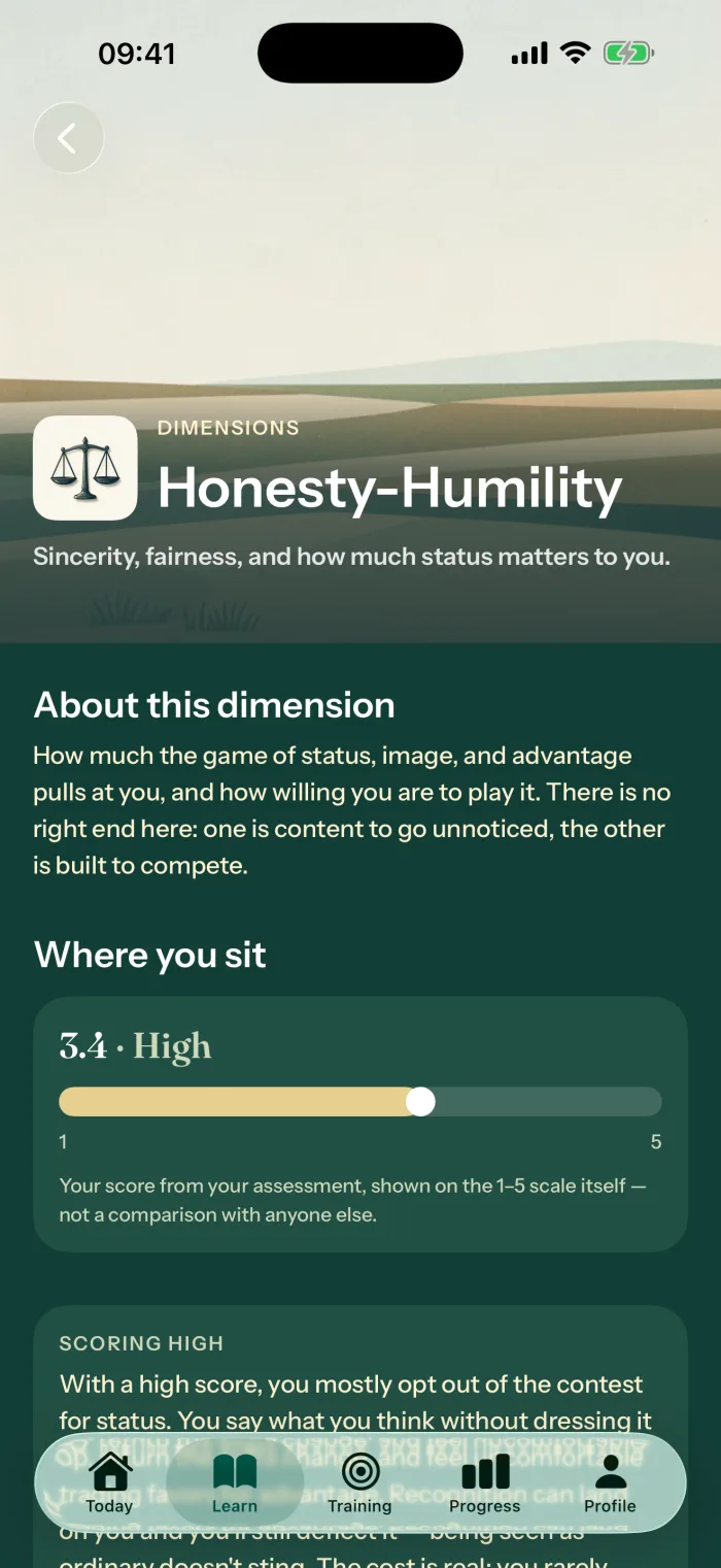 Ethea — Your traits